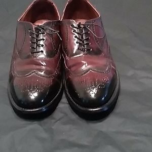Burgundy Bostonian classics wingtips